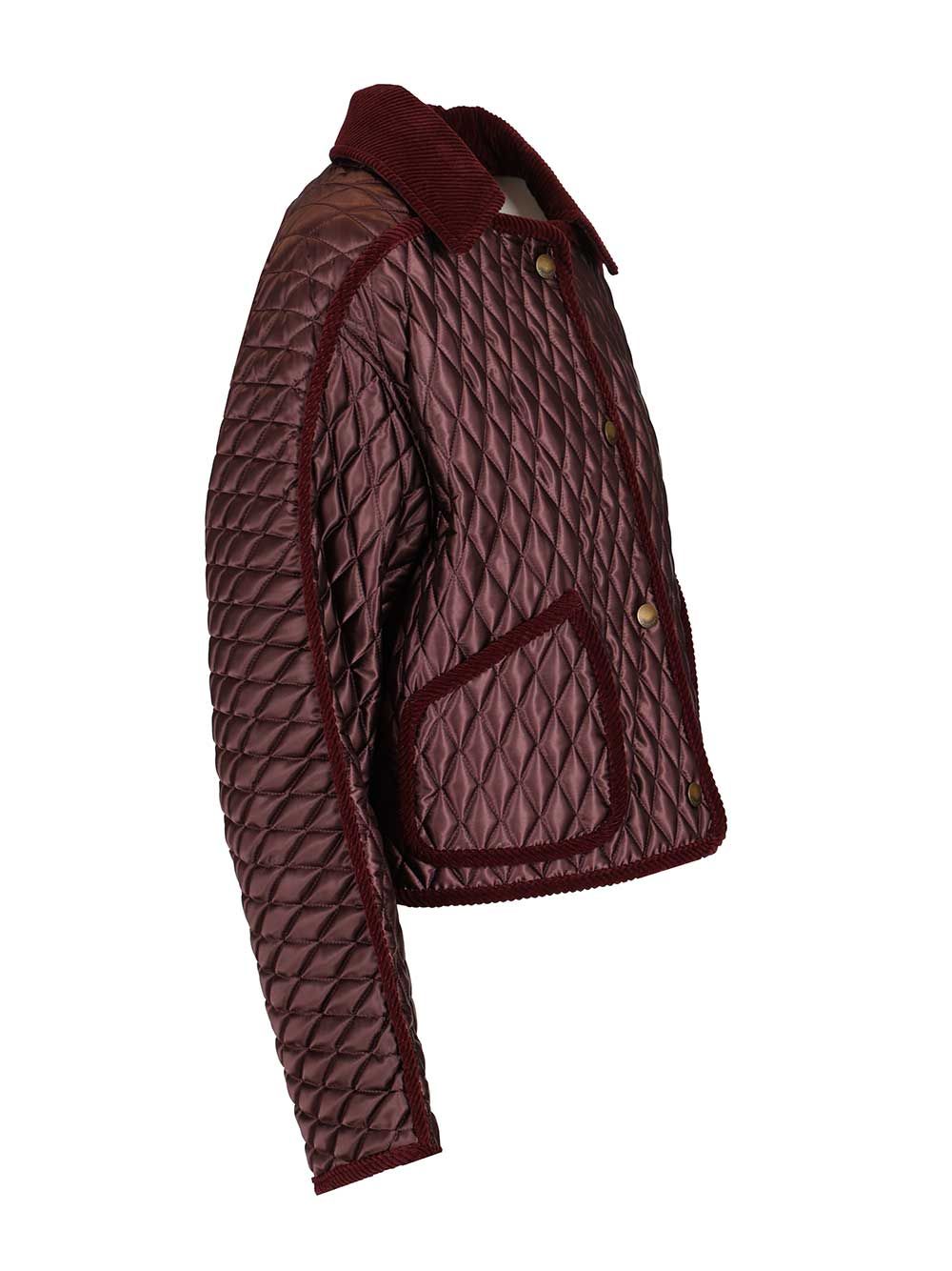 Burberry Floriston Jackets - Bordeaux | 4bc0a772bc5987df9aa10f19c0793a108c95b430