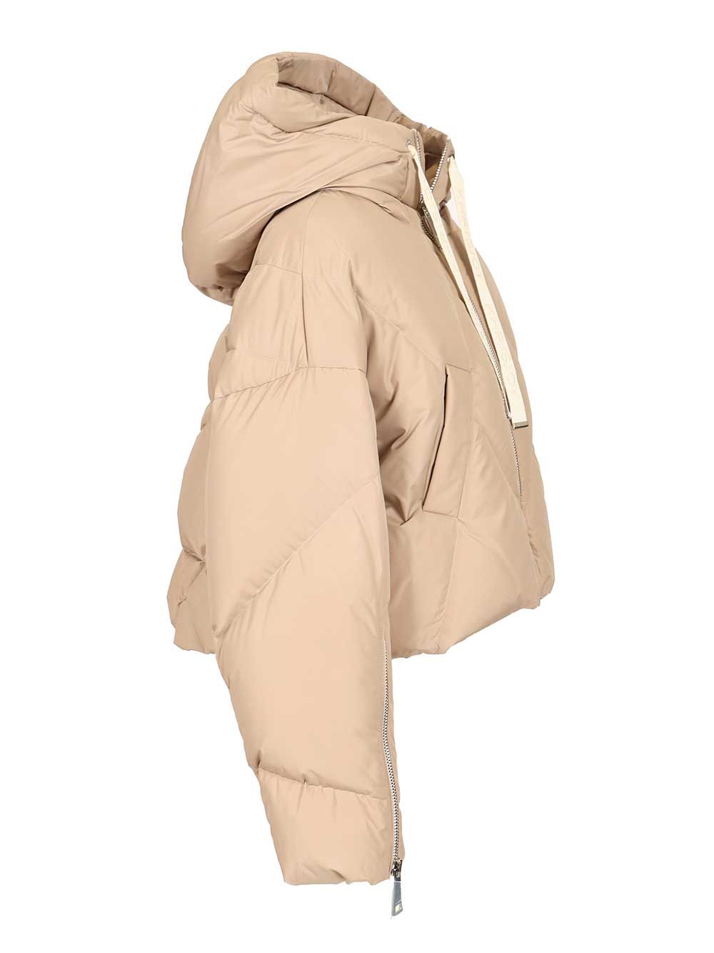 Khrisjoy Crop Iconic Milano Coats - Beige | df8b009d287655c2b203307dab53ccbc326e0a58