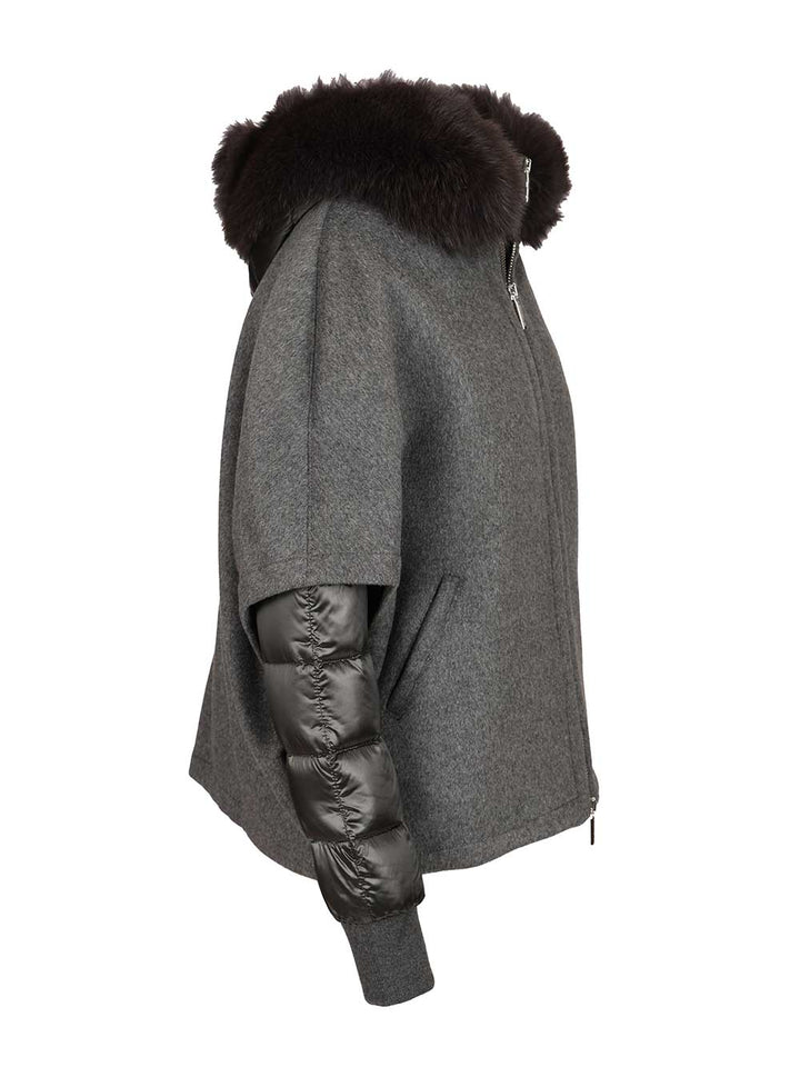 Moorer Pegaso Coats - Grey | 314d390fc9873d6e765db21494f1307c5b618169