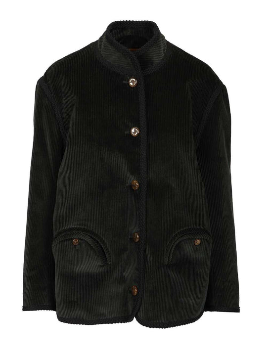 Curly Jackets Green