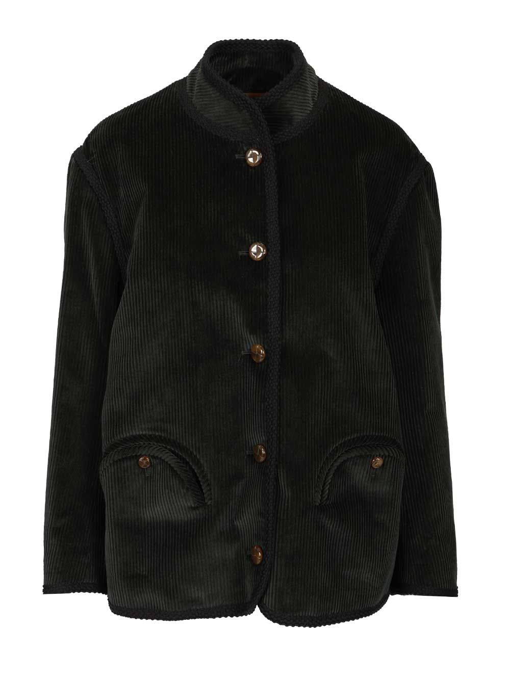 Blazé Milano Curly Jackets - Green | 7451e722aaa2cfde252a5ce45dae777f24c07242