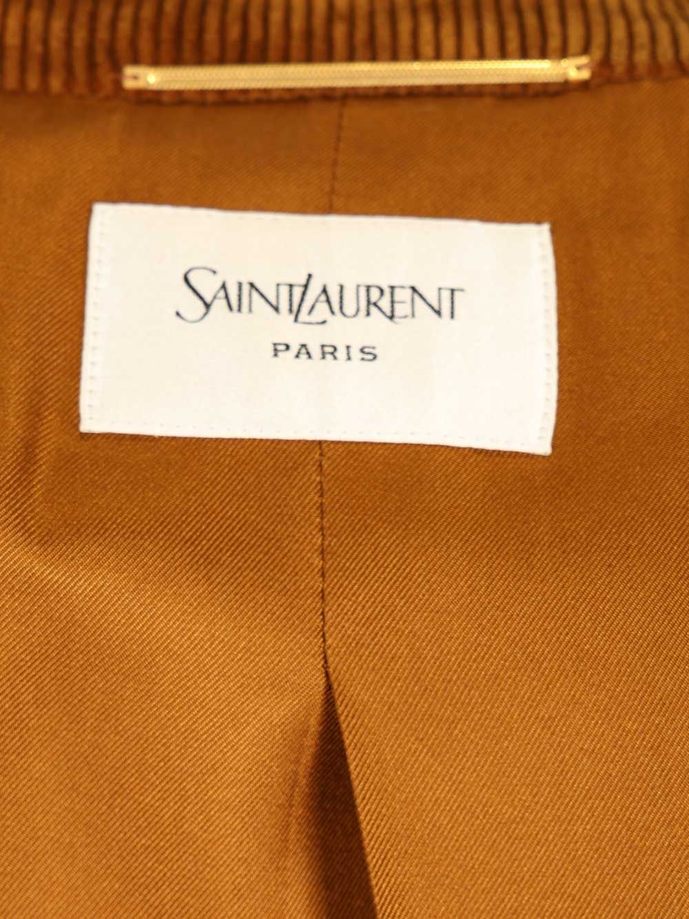 Saint Laurent Corduroy Jacket Jackets - Brown | ed7835fd75a7c2617f61389204b8e0f385c73bba