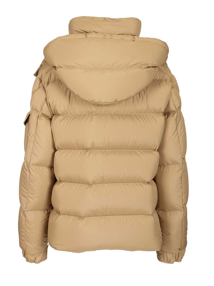 Moncler Moncler Maya 70 Short Down Jacket Jackets - Brown | d229b3d5a7547bf8358730fbb7f8ac7559a6e695