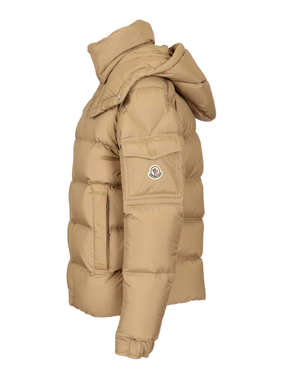 Moncler Moncler Maya 70 Short Down Jacket Jackets - Brown | 6151fd4ffa6bdfc7cb8012169243940c3a884414