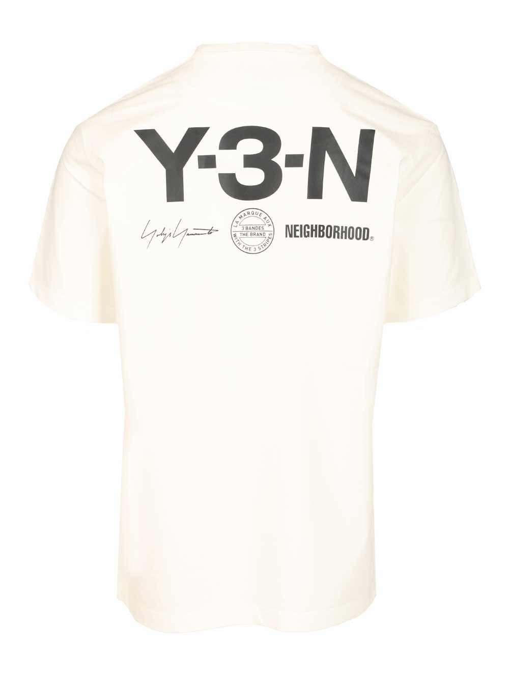 Adidas Y-3 Nbhd Graphic T-Shirt - White | 78021356efc379108547e7195310d74b6b486191