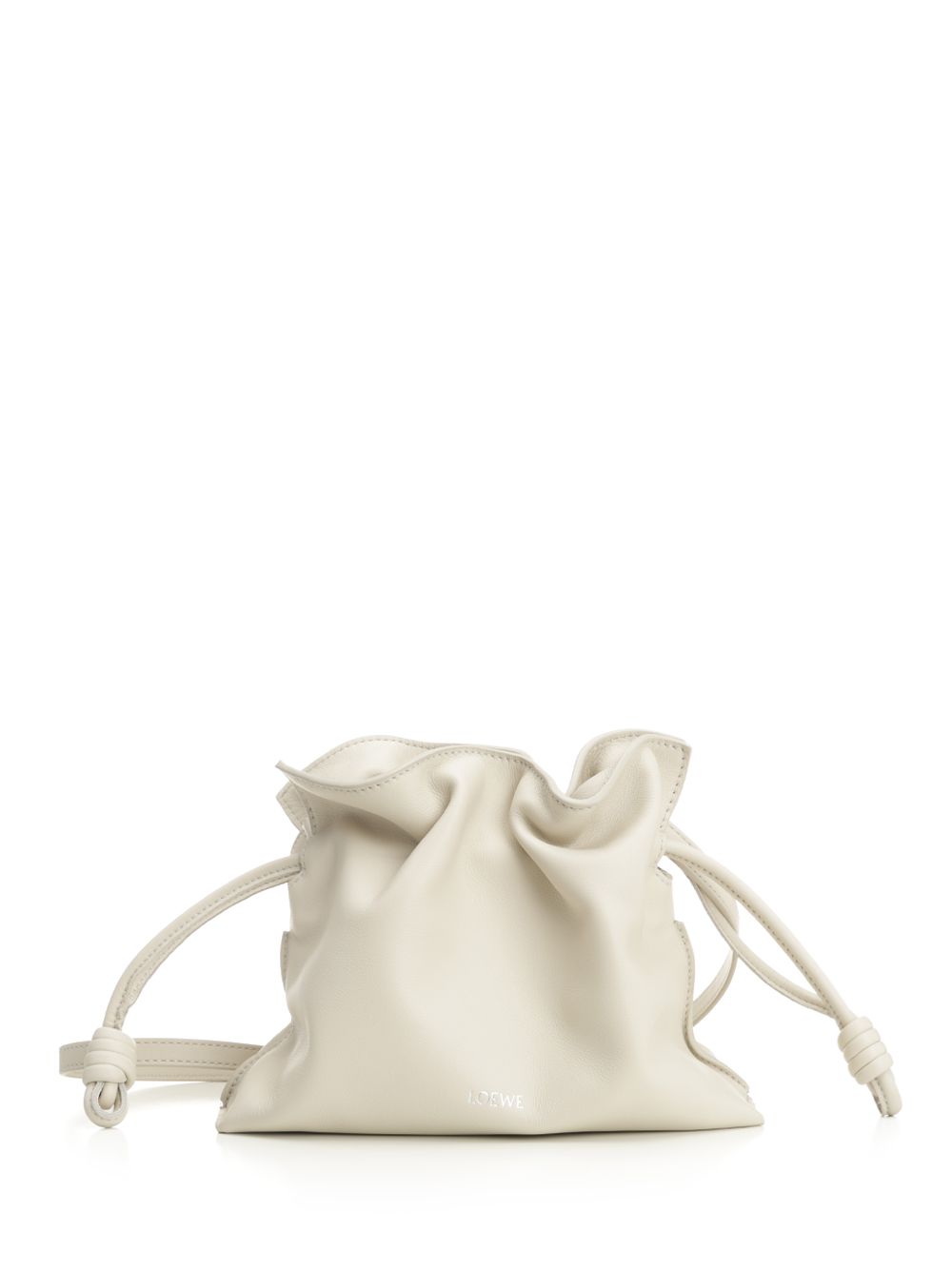 Loewe Flamenco Clutch Handbags - White | ab8bdc8ded6eed25acd721c1e69532692e59bc14