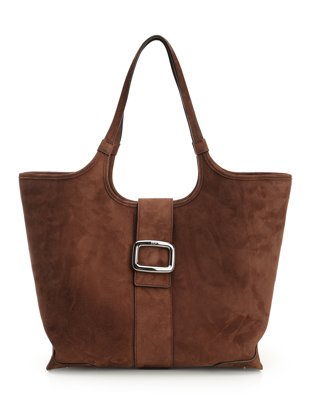 Roger Vivier Viv' Choc Shoulder Bag Shoulder Bags - Brown | 5ef7eeaff680d7c3b325690b255e51435f7e64a6