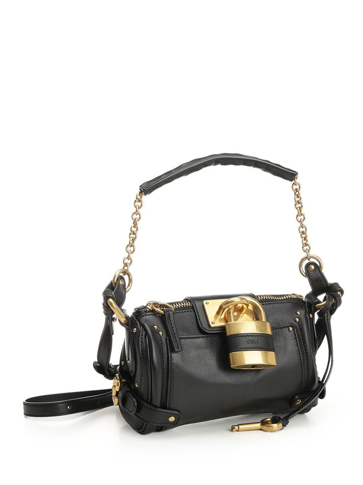 Chloe' Small Paddington Chain Bag Shoulder Bags - Black | 3b2f97d90a6acc9b860bf5417638ab77a0123f39