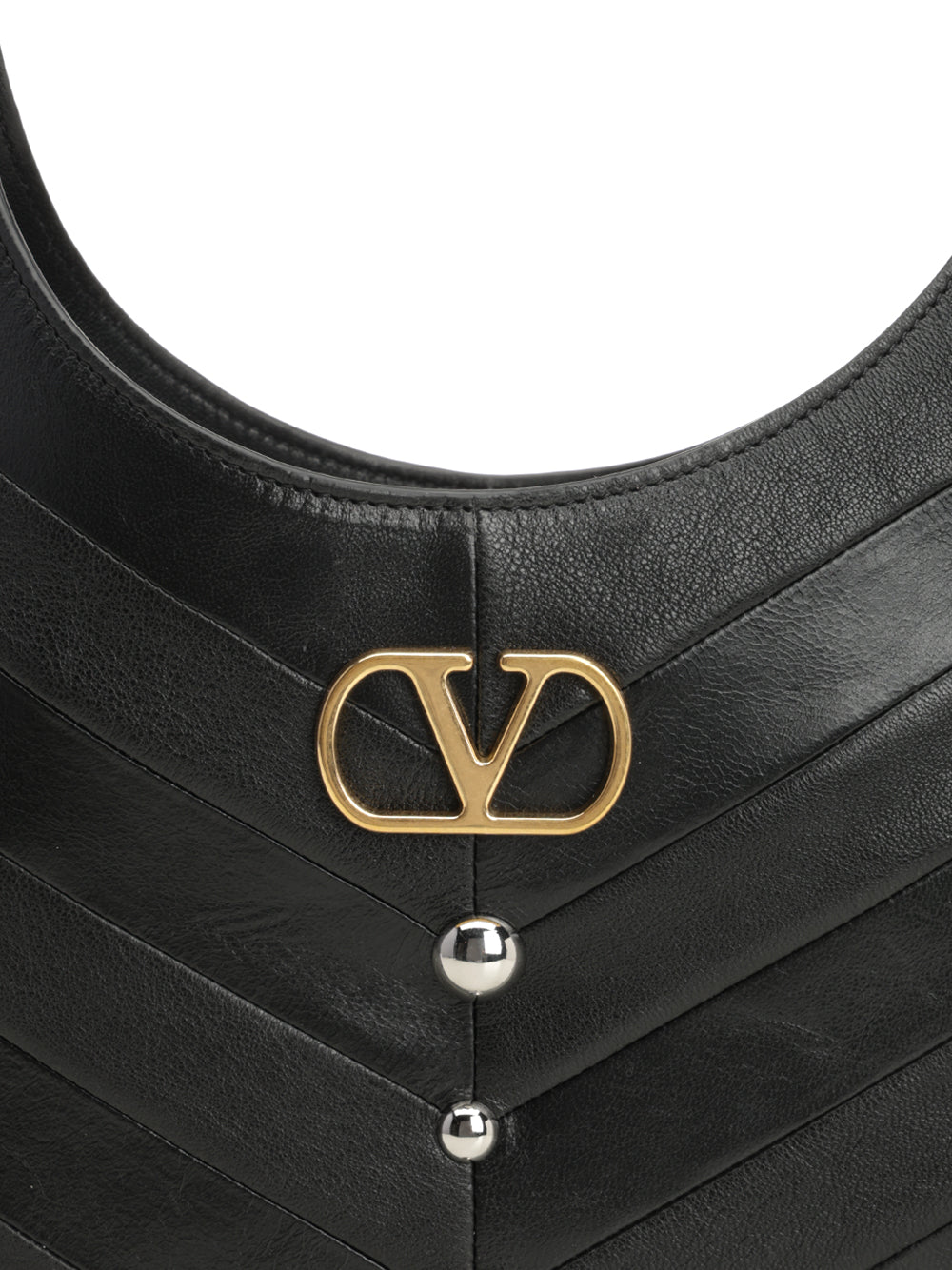 Valentino Garavani Hoboho Shoulder Bags - Black | 443e44a4a5308503a8cba873f6041d77a709b55b