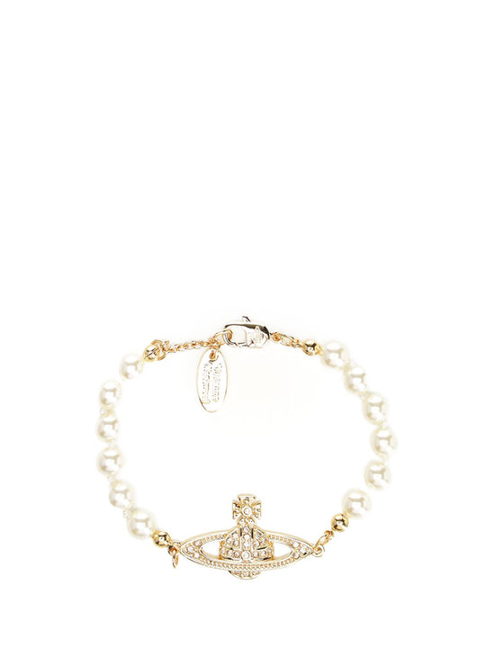 Mini Bas Relief Pearl Jewelry Gold