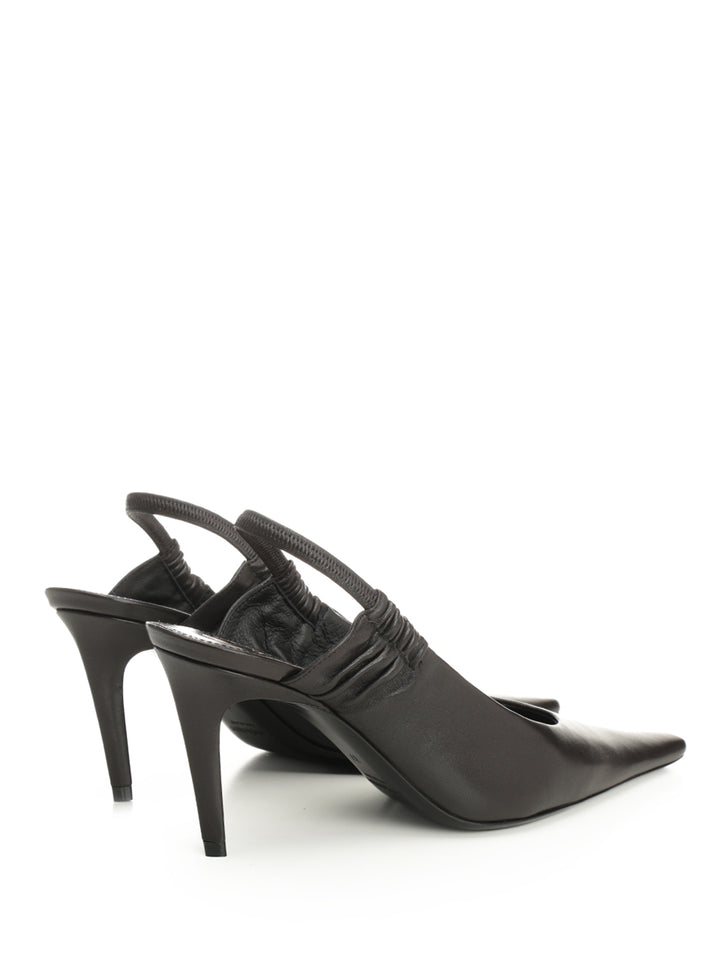 Saint Laurent Anne-Marie Décolleté Pumps - Brown | a354061cd82d7b4a19d0ce96534e0300d69c854e