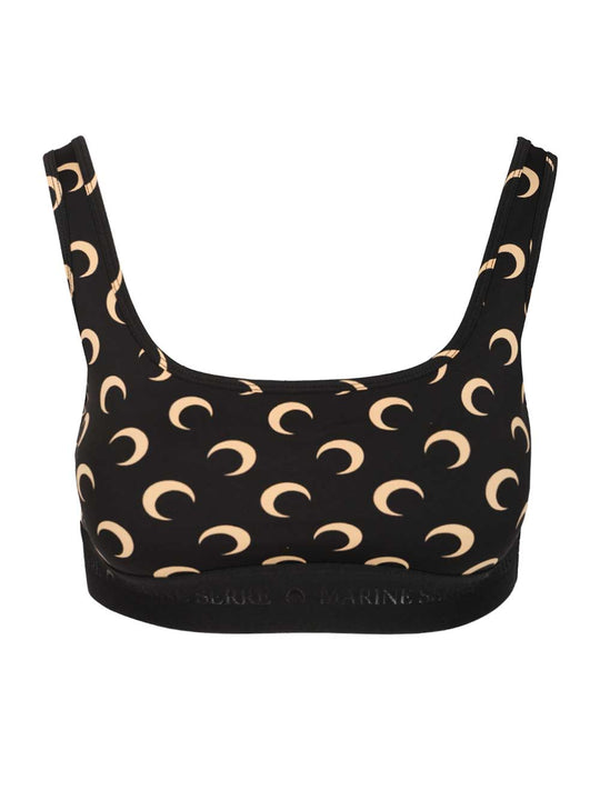 Moon Sports Bra Tops Black