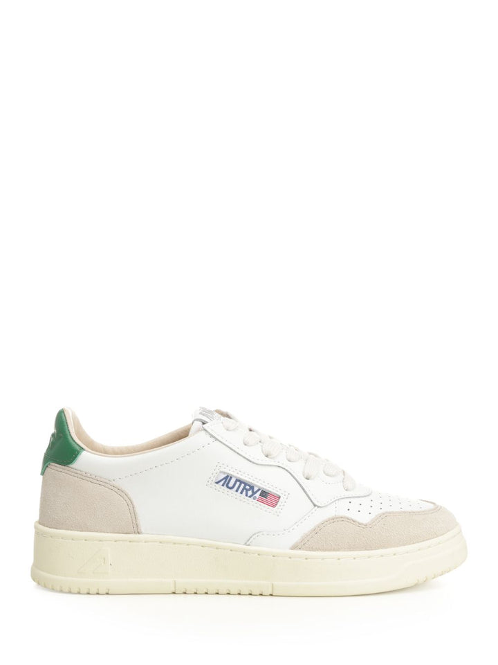 Autry  Medalist Low Sneakers - Green | 7eefaf68af1cdcbe135c0ad65db7657e32b28149