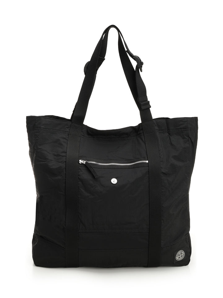 Stone Island Tote Bag Handbags - Black | 961985cd63abb0b7557c48371d102078d01d4af7