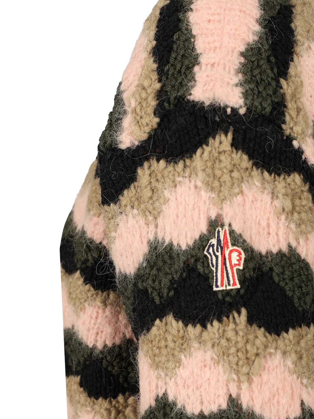 Moncler Grenoble Striped Sweater In Wool And Alpaca Blend Knitwear - Multicolor | 6ba2077cc4bd6b856ef406318951bd1c7563eb85