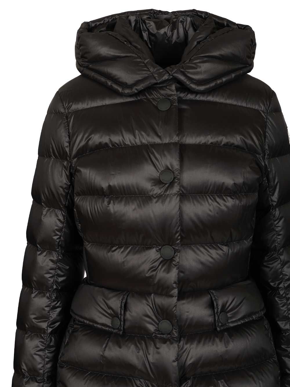 Moncler Grenoble Armoniques Coats - Black | 0ca0f157967099e564c06fcc33a410e9b44bb414