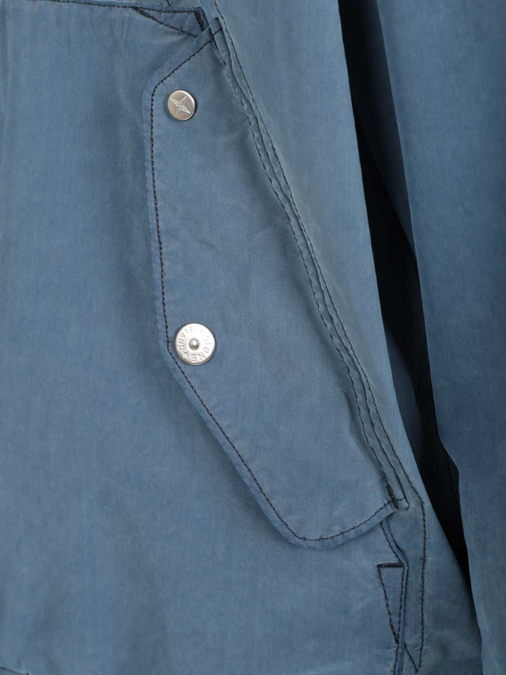 Stone Island Garment Dyed Jacket Jackets - Blue | 33c7756af4b72018c68f9717d17db98bcf9f4bef