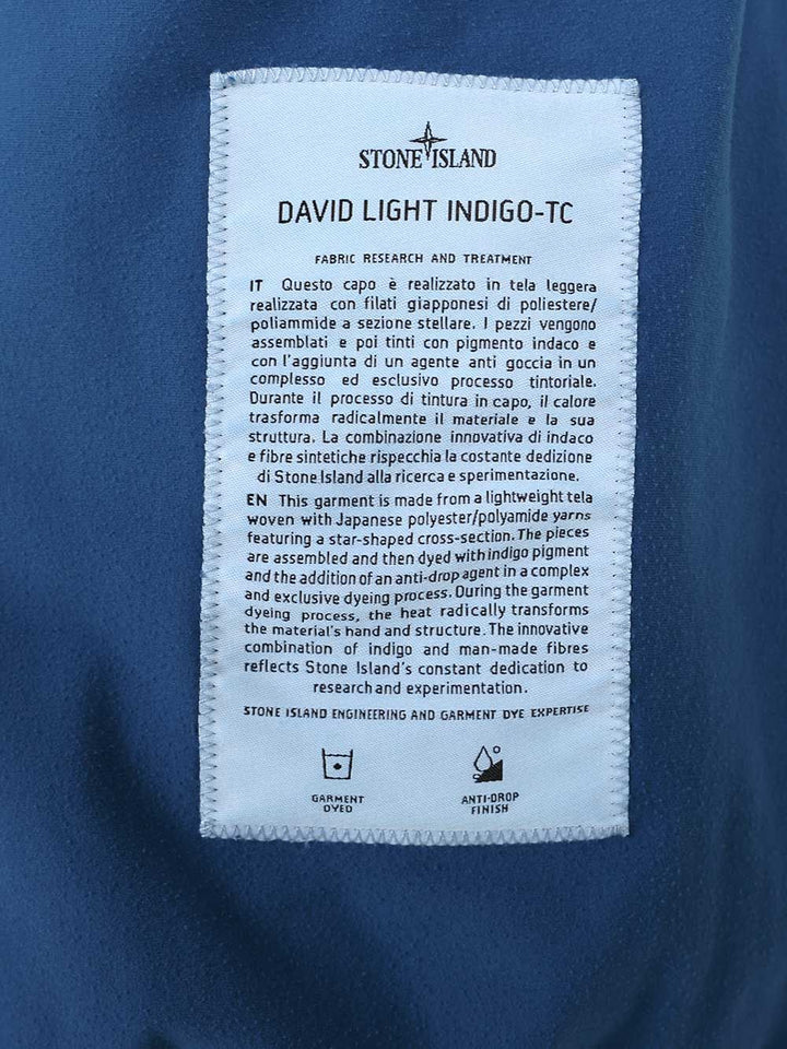 Stone Island Garment Dyed Jacket Jackets - Blue | 3fb2c15261b46ebb248de3ccd2b3fa067388498b