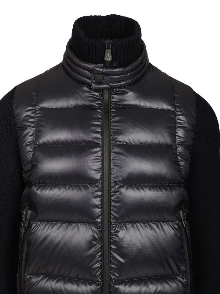 Moncler Grenoble Padded Cardigan Knitwear - Blue | a2b2bdc99d1f354c2cbcfff0b99f0cf344d5276a