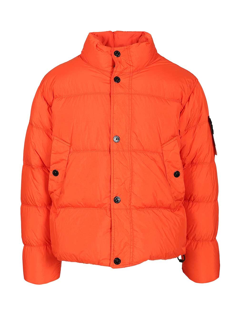 Stone Island Down Jacket In Lightweight Recycled Nylon Reps Jackets - Red | 18ec99bf2cb5c1cdc9dace901d2c00302d156fca