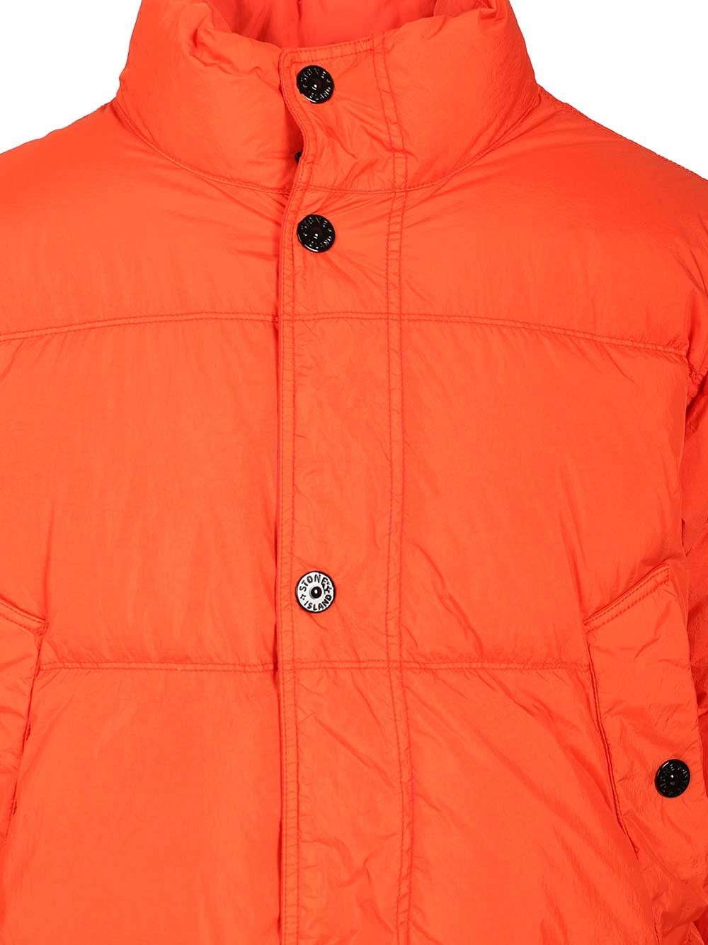 Stone Island Down Jacket In Lightweight Recycled Nylon Reps Jackets - Red | 6e4c4241cca951ecb14f060657fc570e93c50720