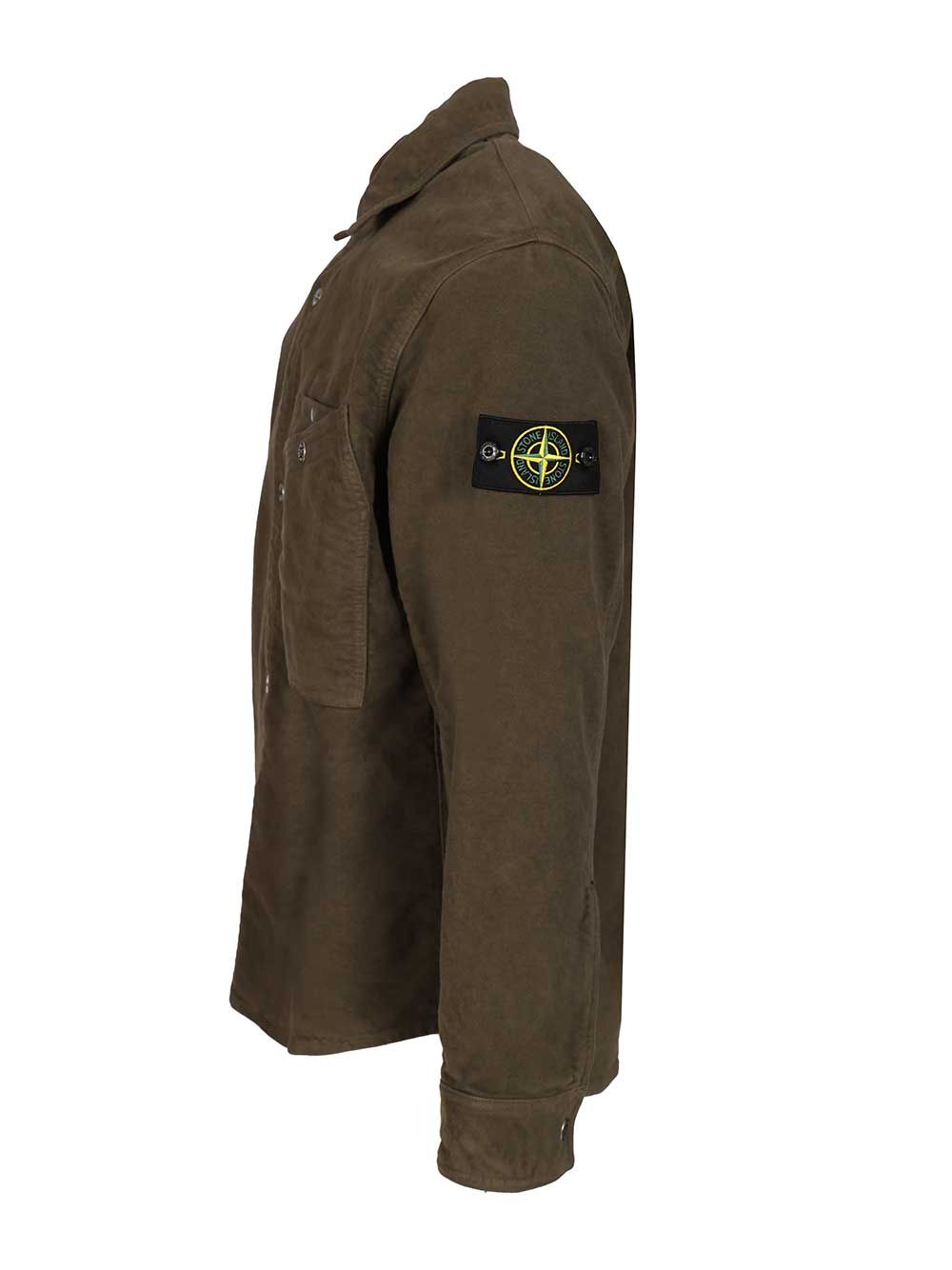 Stone Island Overshirt Shirts - Green | ea1ca9a95979099a8140d5c1f33eac2f7391d6ef