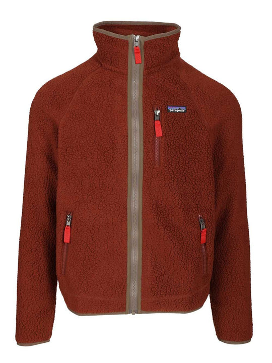 Casual Jacket With Full Zip Jackets Red