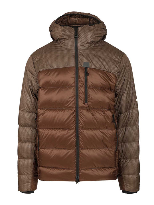 Kalix Hooded Down Jacket Jackets Brown
