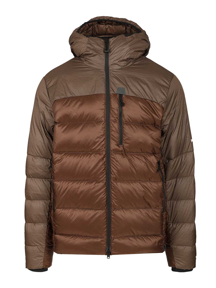 The North Face Kalix Hooded Down Jacket Jackets - Brown | 9e021c87787ecfc551487190107641aaf285661b