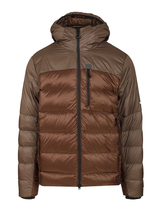 Kalix Hooded Down Jacket Jackets Brown