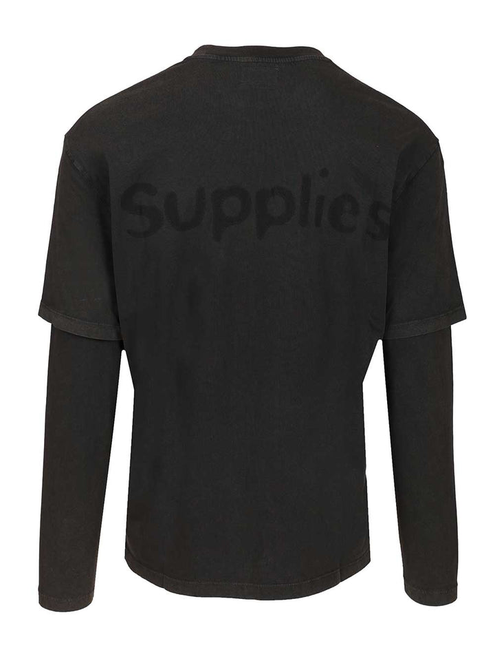 Amish Double-Sleeved T-Shirt - Black | 9042acd699c419eedf325ccf378b28fbd8c444ff