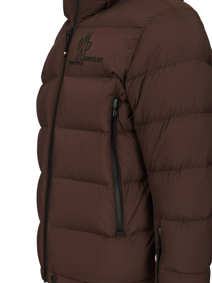 Moncler Grenoble Isorno Coats - Brown | dd1a1bc5620eb26ad1b76b65081359ecacb22a11