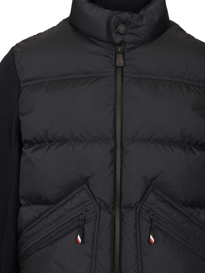 Moncler Grenoble Padded Cardigan Sweatshirts - Blue | acafd5bd1379ee6d4cd49371e4829ad24499dbac