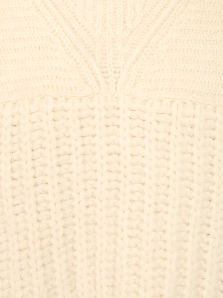 Moncler Grenoble Turtleneck Sweater Knitwear - White | 9bd446130bcbaf63f944b5ceca030417d834ba9e