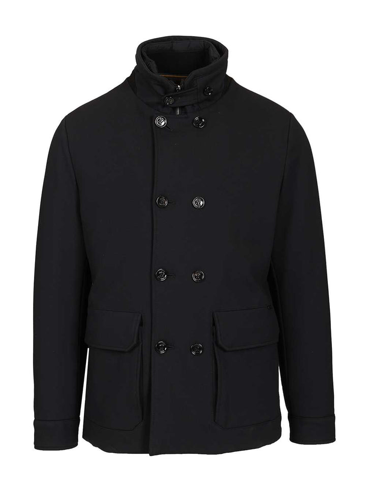 Moorer Bas-Tz Jacket Coats - Blue | 62a0df742fef215bf8f51d2825c9bc8cf215d0f1