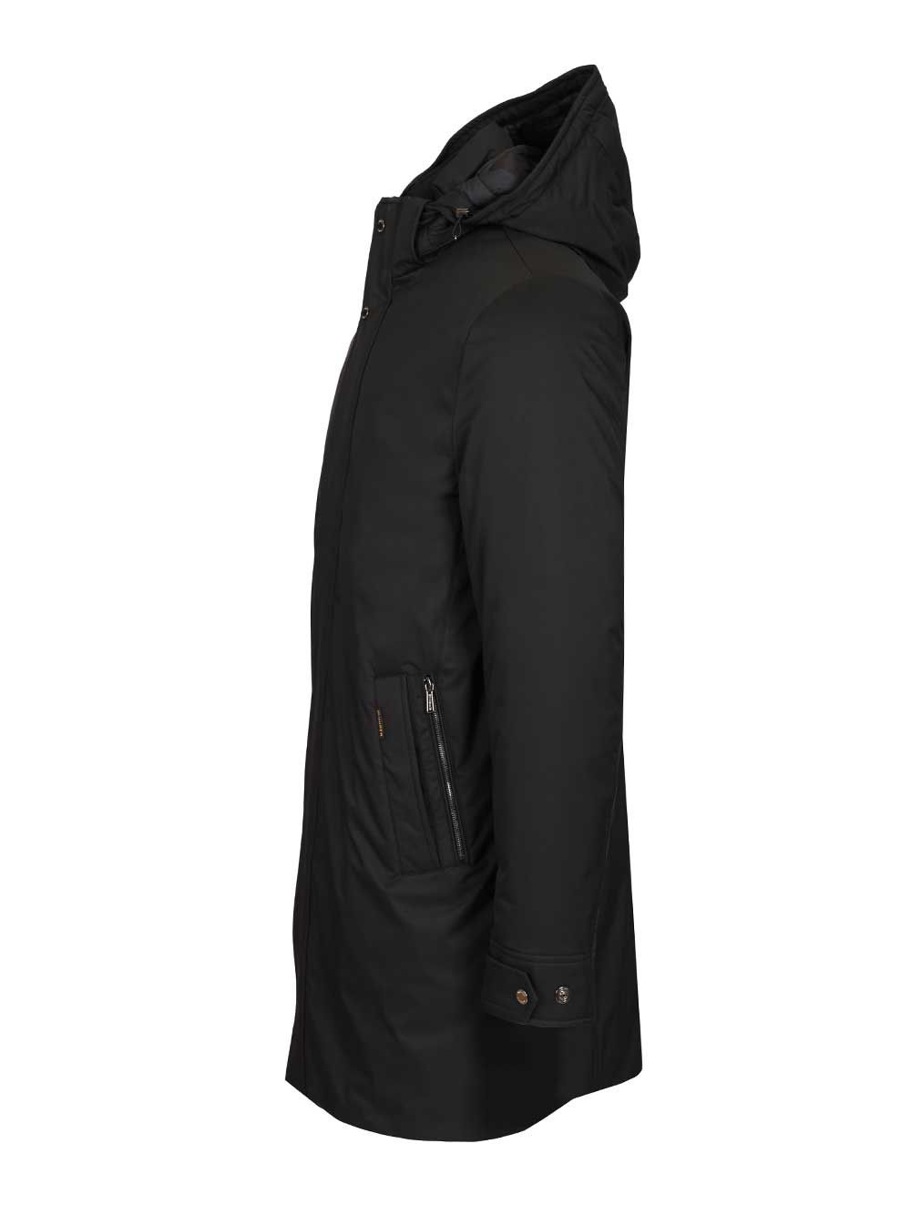 Moorer Vermont-Ads Long Down Jacket Coats - Blue | ba4b72f1cb4b678e11e98c42707dcc85d4d03f1c