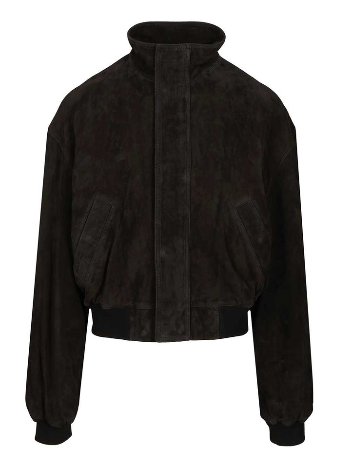 Balenciaga Suede Jacket Jackets - Black | e4a1443a4dcba75af84061bdd604e3e8c246ddbb