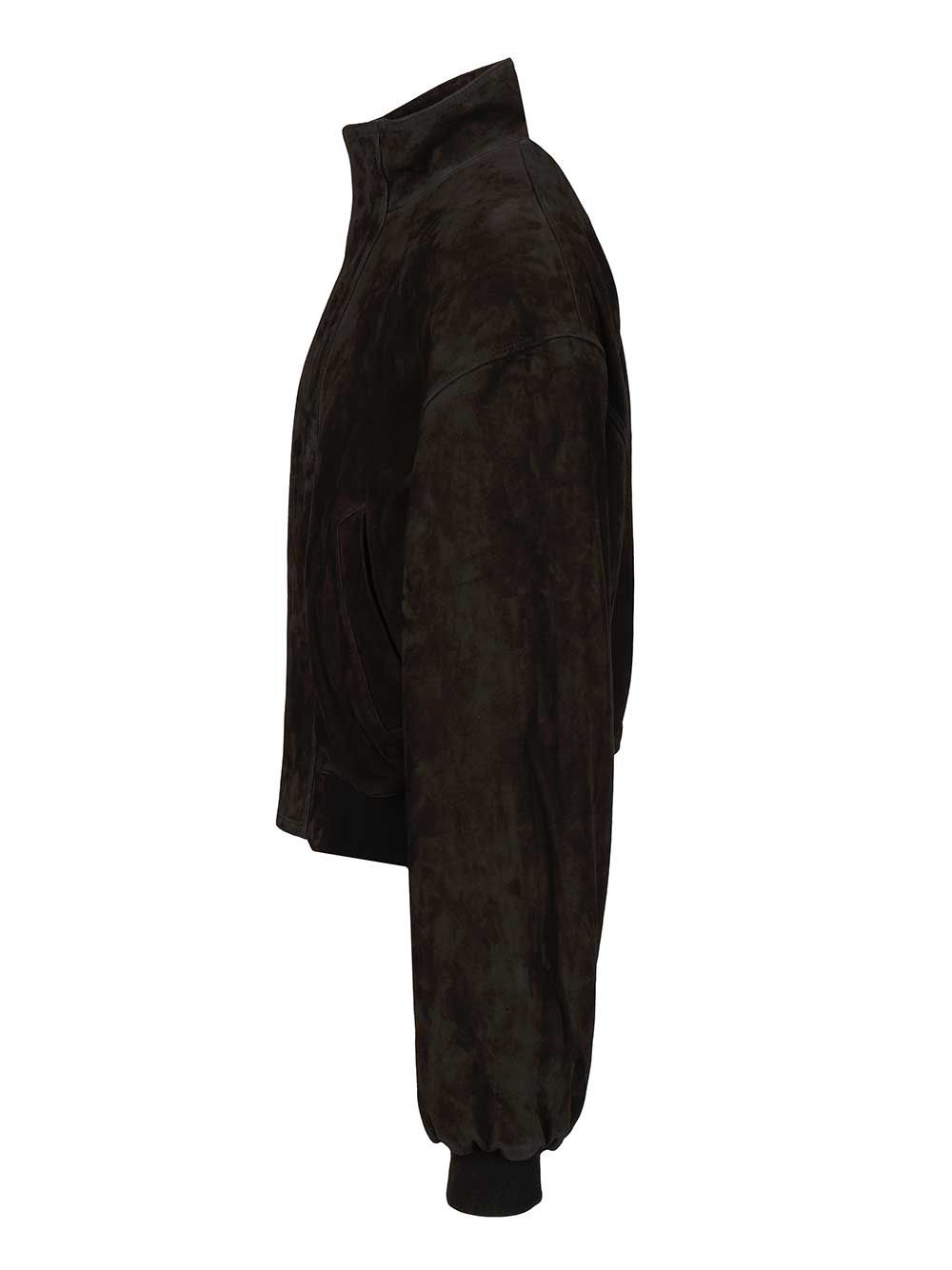 Balenciaga Suede Jacket Jackets - Black | bd54aab215d5fff61fdef6877d5fbc193757f640