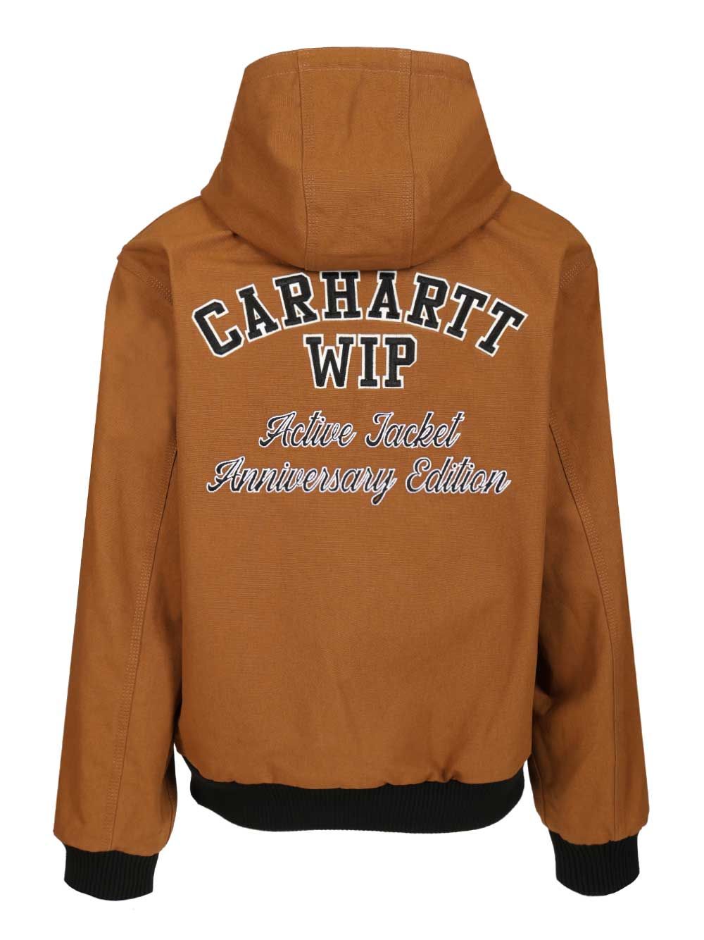 Carhartt Wip 50 Years Anniversary Og Active Jacket Leather Jackets - Black | 94acc8432c6a1426a64bb76d5d3b2018abae599e