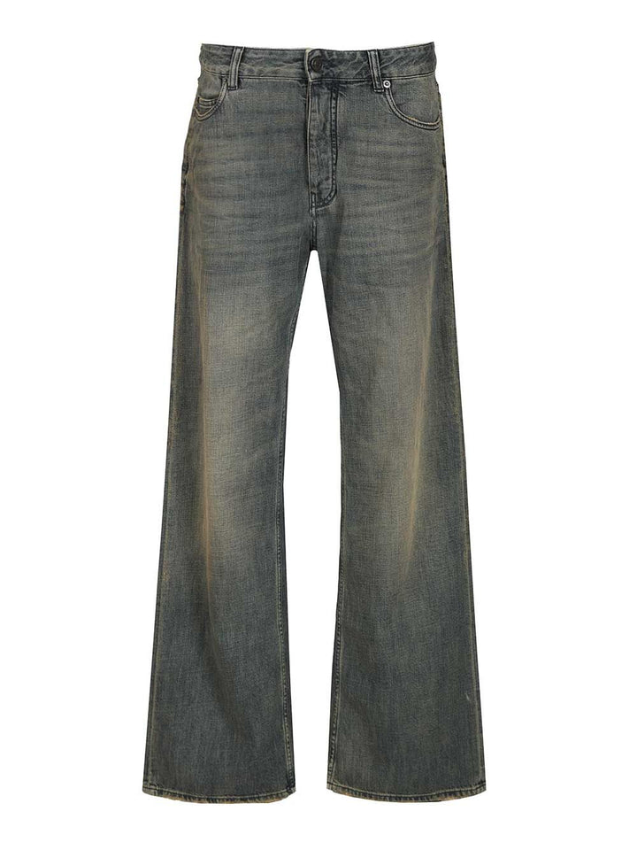 Balenciaga Relaxed-Fit Pants Jeans - Blue | c26ce5ff79e54b192f532ce542e22e10e59f6b3d