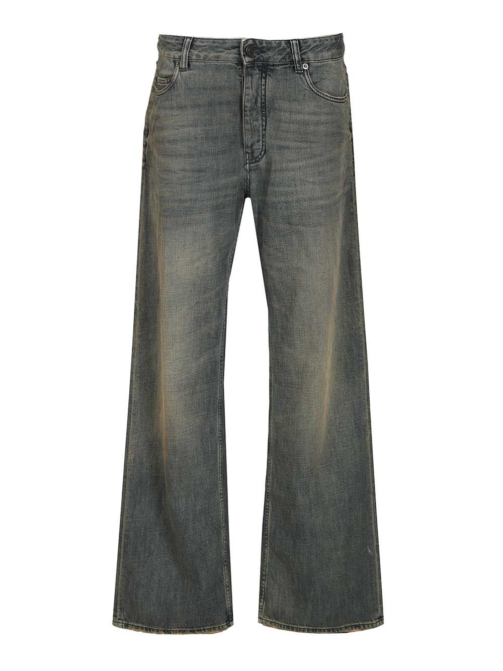 Balenciaga Relaxed-Fit Pants Jeans - Blue | c26ce5ff79e54b192f532ce542e22e10e59f6b3d