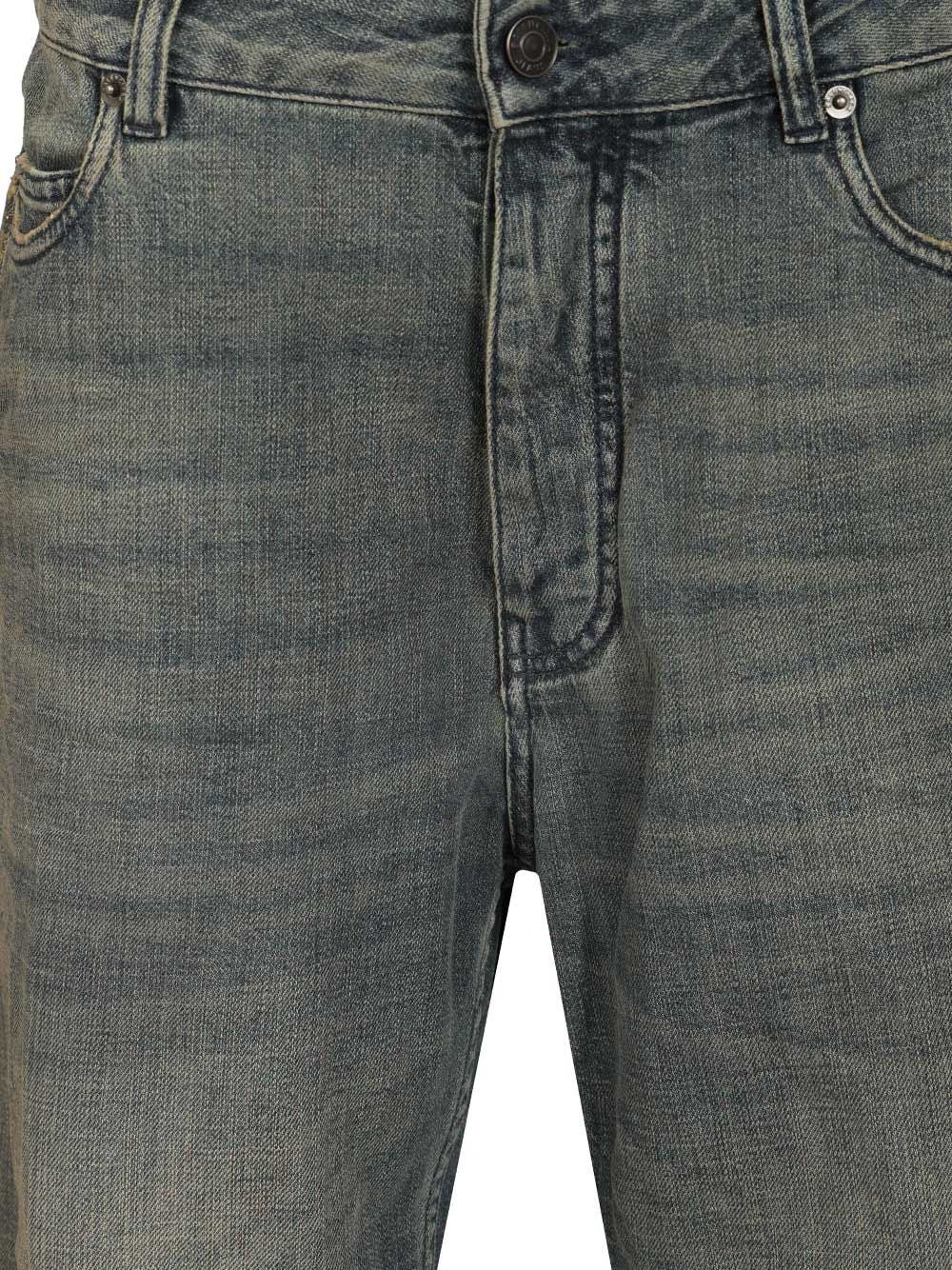 Balenciaga Relaxed-Fit Pants Jeans - Blue | 74a8f6aca3c5b8ba4ca5631ce47725118993ab63