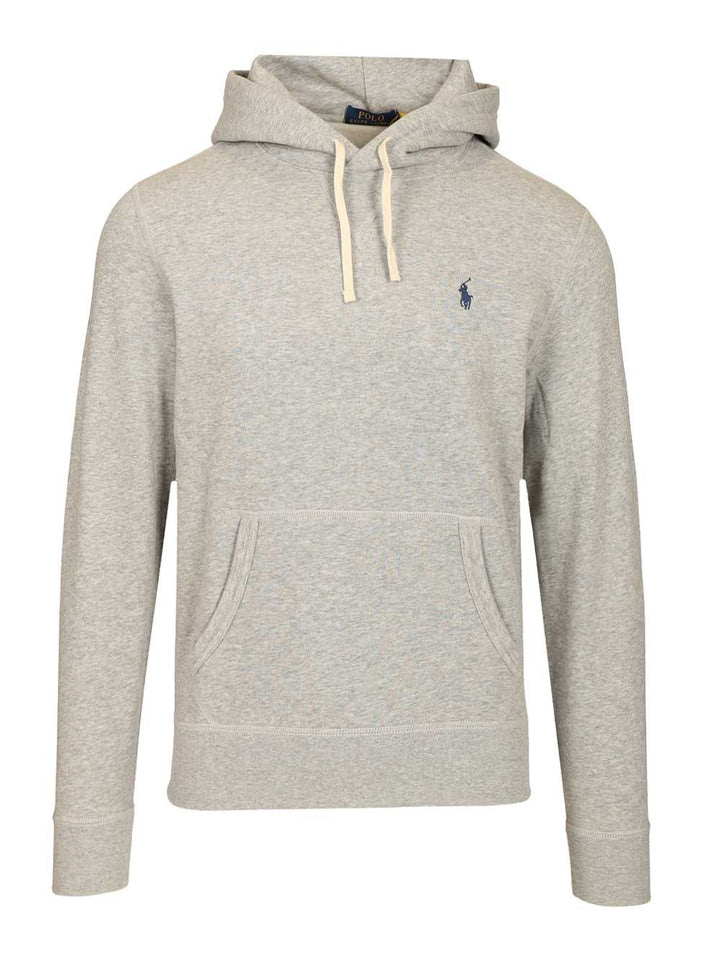 Polo Ralph Lauren The Rl Fleece Hoodie Sweatshirts - Grey | 747ab1230fdbbfbb704851d0e24630cf3600c58e