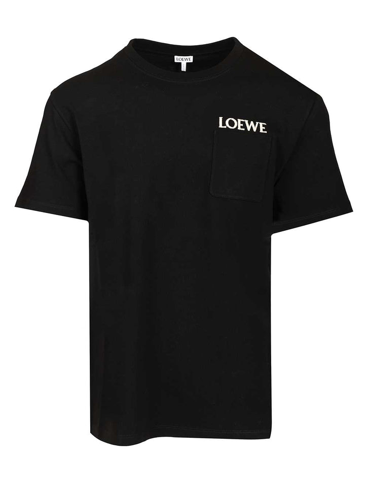 Loewe Relaxed Fit T-Shirt - Black | ce81b333712be4c9229452a1e0ab858d3f818bda