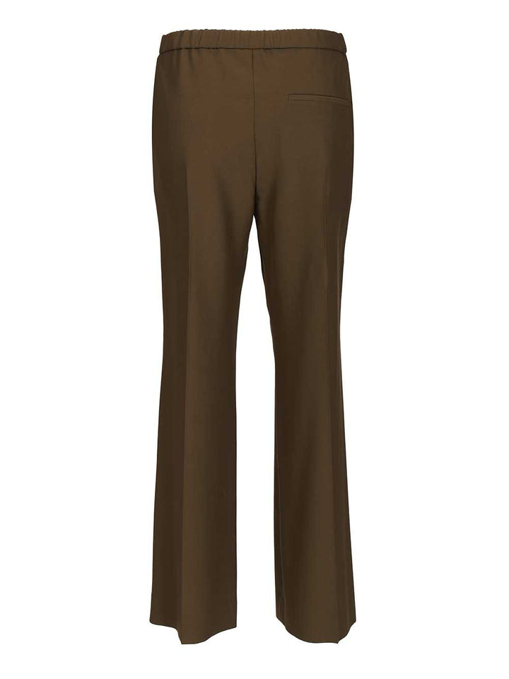 Loewe Wool Trousers - Green | 787cdd8d90b897d19e79e9677b59cba516221e4a