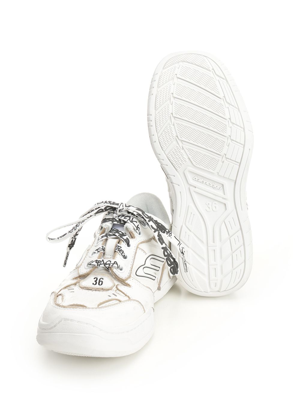 Balenciaga Hamptons Sneakers - White | 185f3c6616e1719d527617c3cd68b73450e2afe1