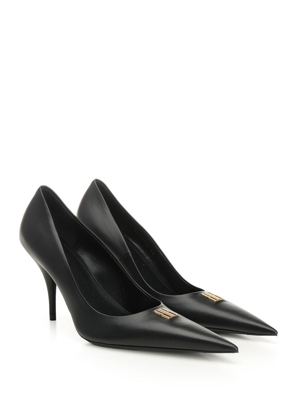 Balenciaga Décolleté Avenue Bb Editor Pumps - Black | f22e30e74a0c051b79a47cd0bc69670a1e01683d