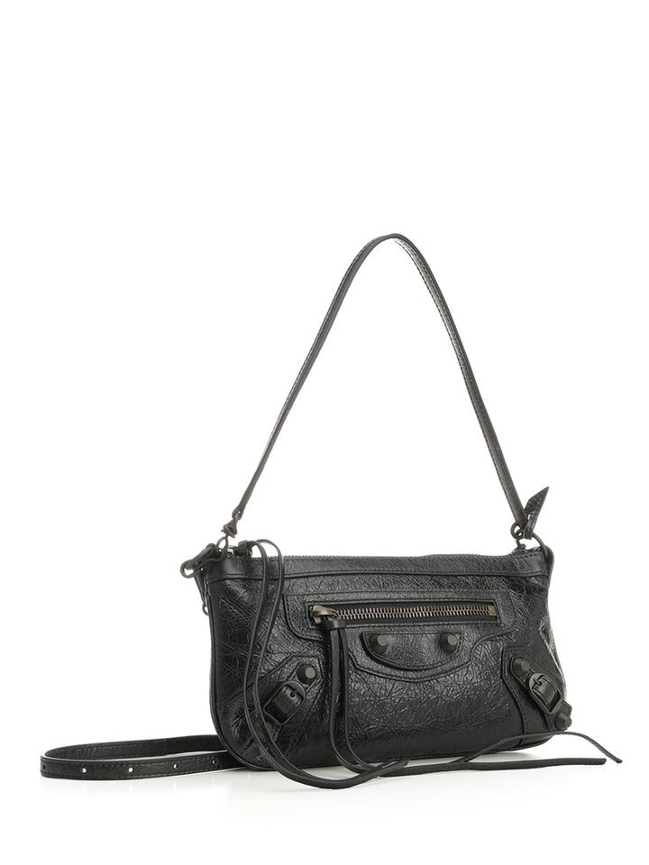 Balenciaga Le City Shoulder Bags - Black | 996eb39ff95e47d7cb22814af94e0472514ebd2d