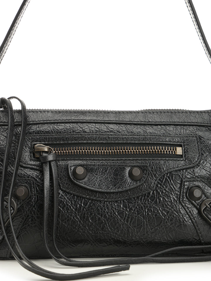 Balenciaga Le City Shoulder Bags - Black | 1e568618189e94cbd3246c005a10f68f8f50979c