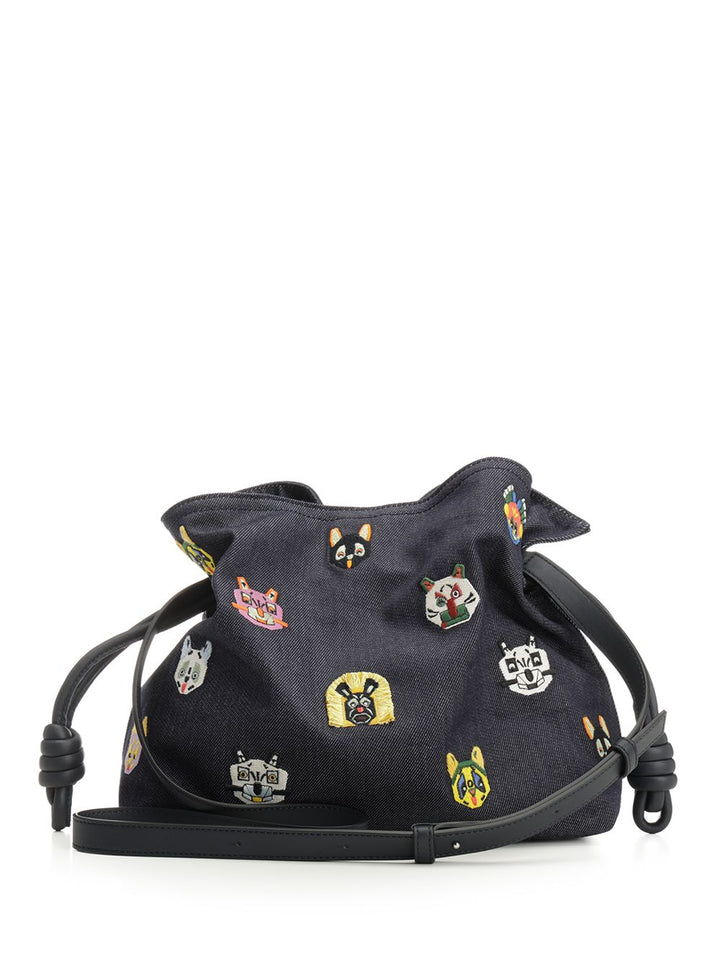 Loewe Flamenco Clutch “Cats” Clutches - Blue | ff87b6feafa01b53d88447d7682c93f53fc548d1